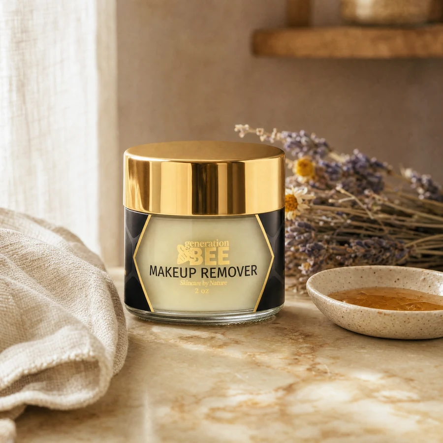 Beeswax Makeup Remover