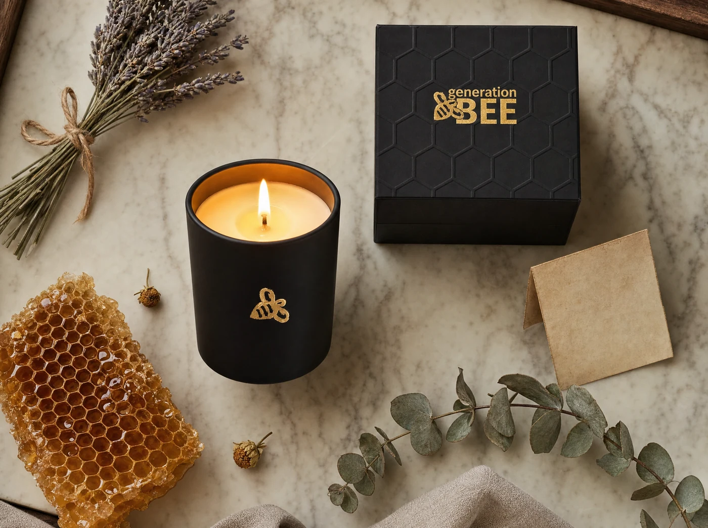 Beeswax Candle
