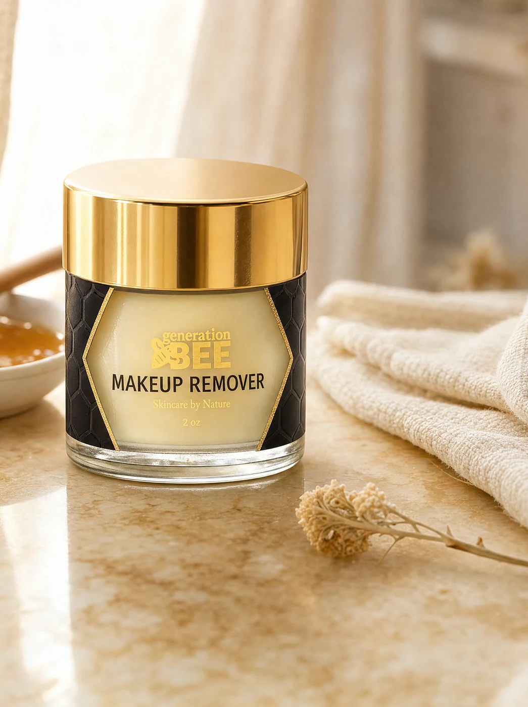 Beeswax Makeup Remover