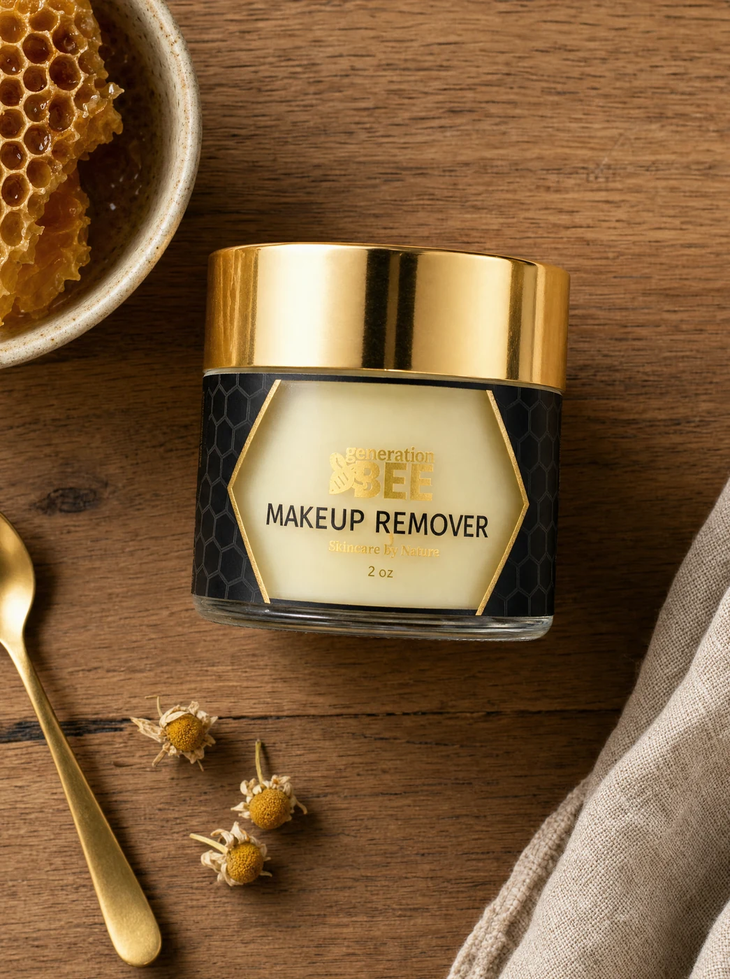 Beeswax Makeup Remover