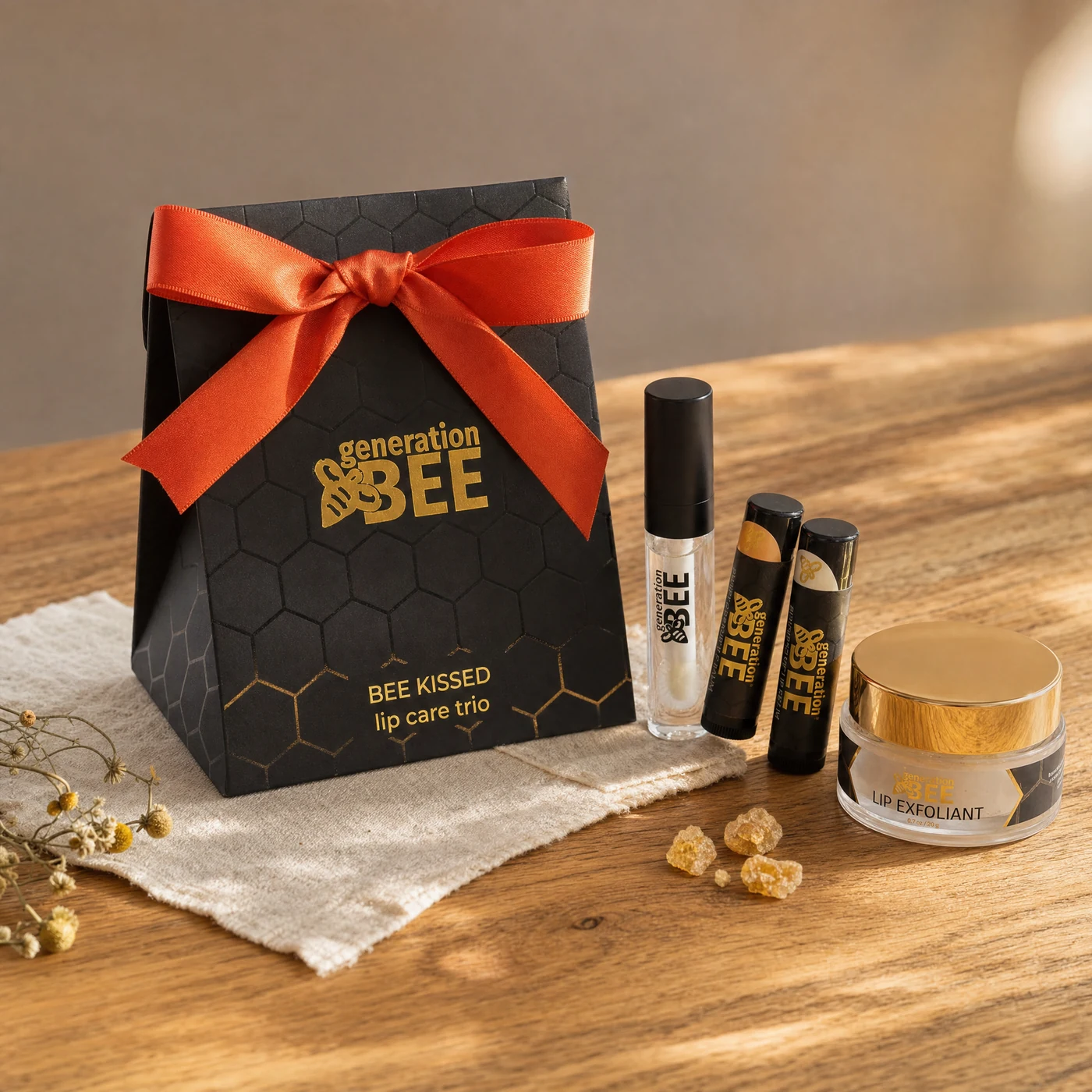 Beeswax Lip Trio