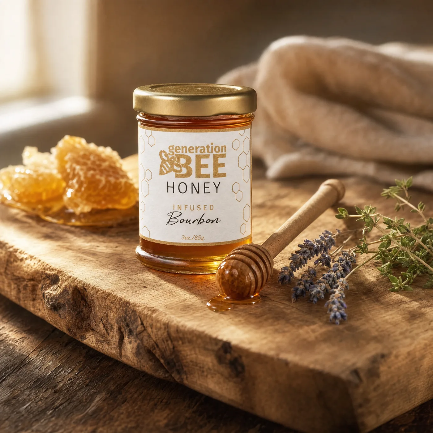 Bourbon Honey 3 oz