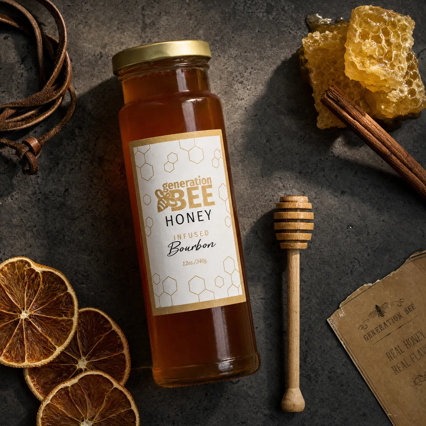 Bourbon Honey 12 oz